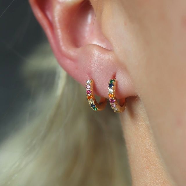Earrings Rainbow Medium
